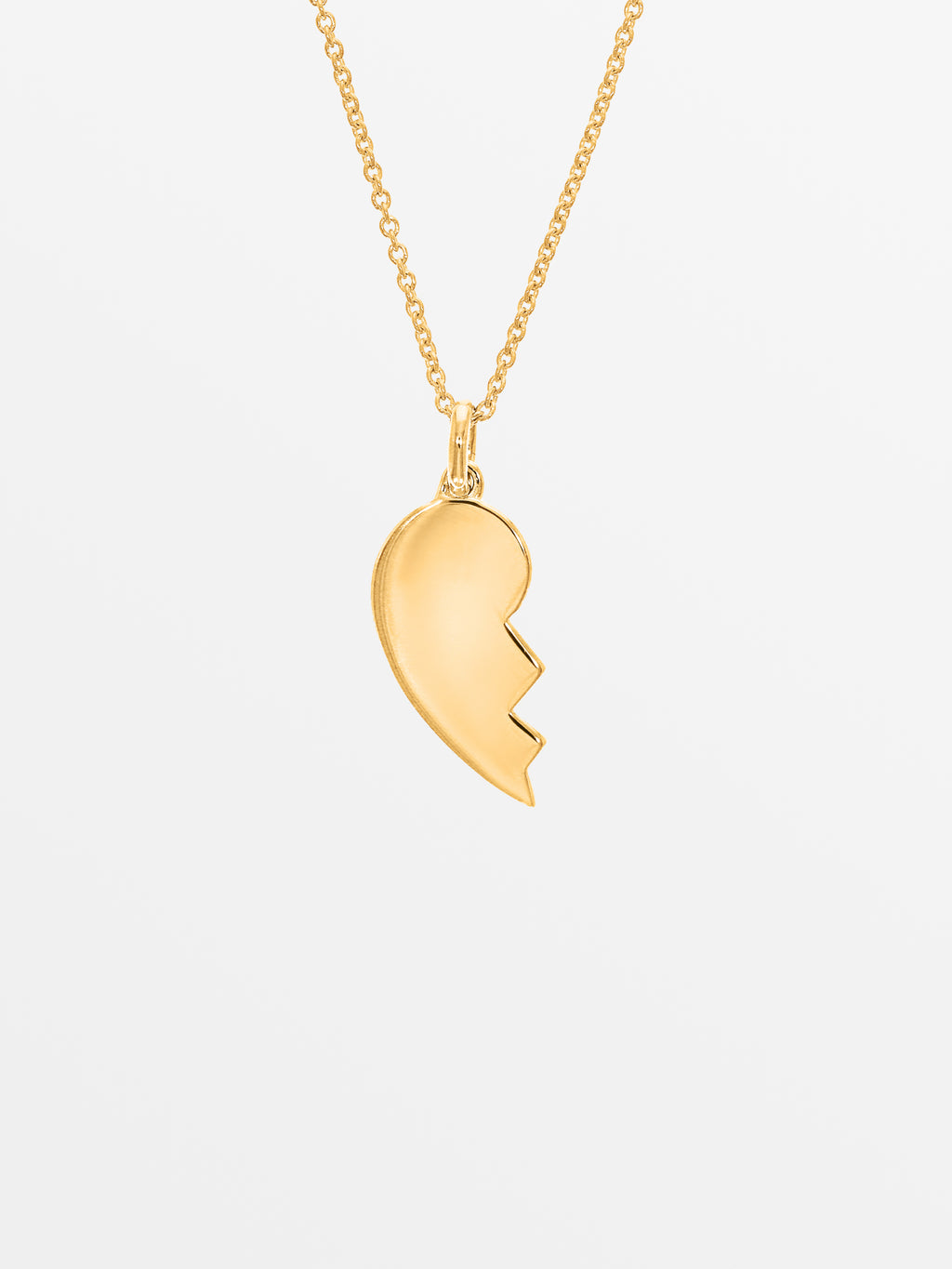 Half Heart Necklace – Culet Jewellery1