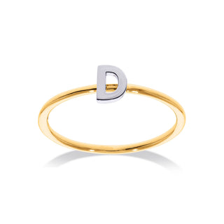 Stapelbare initialenring