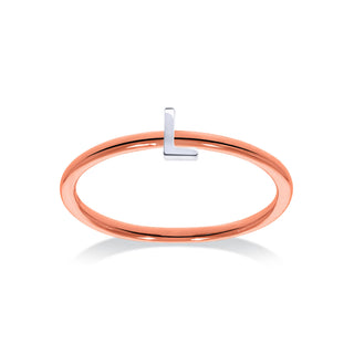 Stapelbare initialenring