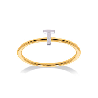 Stapelbare initialenring