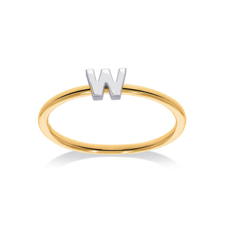 Stapelbare initialenring