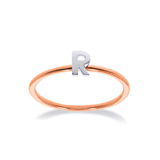 Stapelbare initialenring