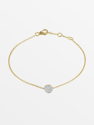 Circle Bracelet with Diamonds