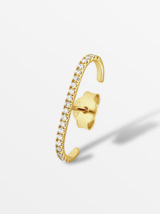 Eternity Ear Cuff with Diamonds