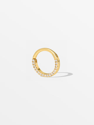 Diamond Daith Piercing Ring