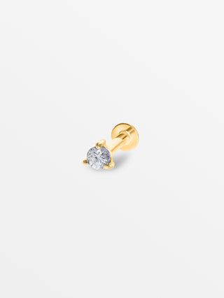 Brilliant Cut 0.05 Carat Diamond Piercing