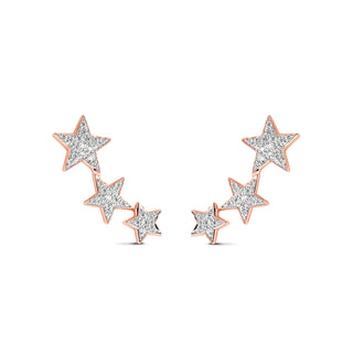 Constellation Earrings with Diamonds