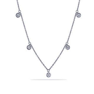 Dots ketting met diamanten
