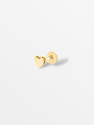 Mini Heart Piercing in 18 Karat Solid Gold