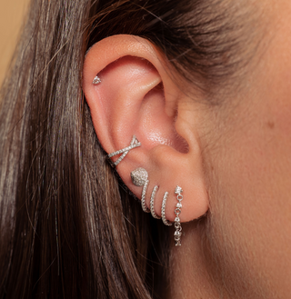 Harmony earcuff met diamanten